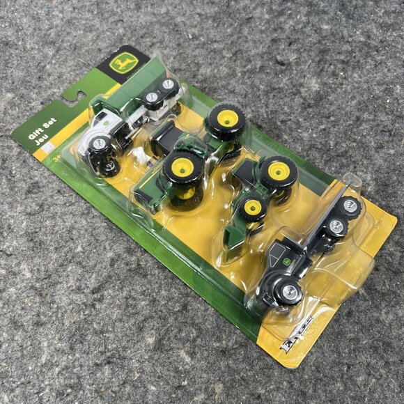 NEW John Deere 4 Vehicle Gift Set Dump Truck Tractor Loader /2010 - Picture 9 of 11